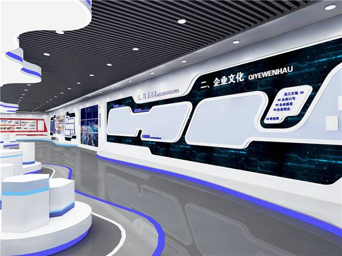用个性化企业展厅设计提升品牌形象